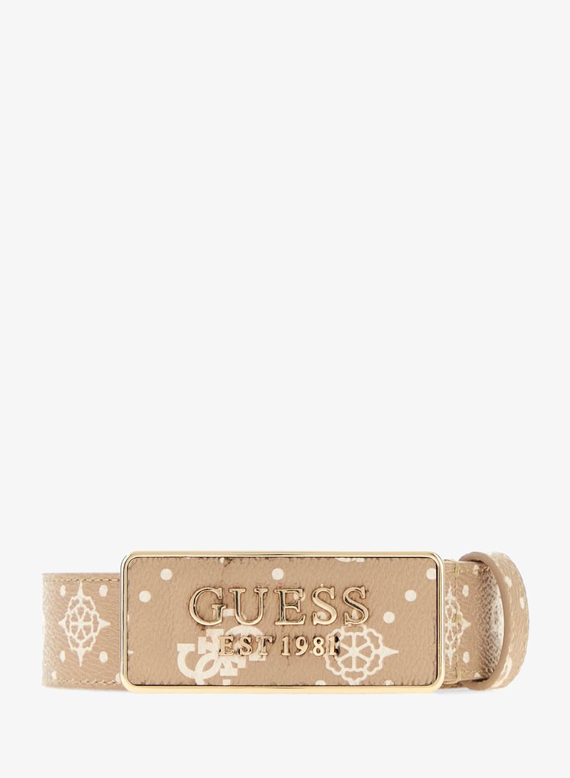 GUESS Carrie Logo Non Reversible Belt - Image 1